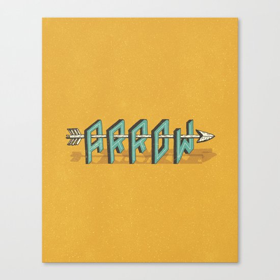 Arrow Canvas Print