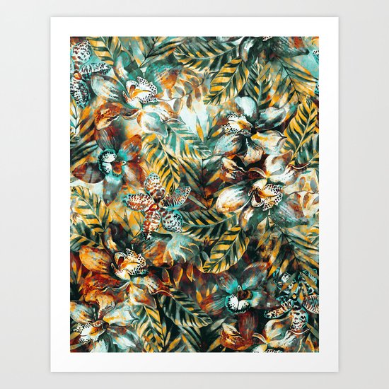 TROPICAL ISLAND Art Print