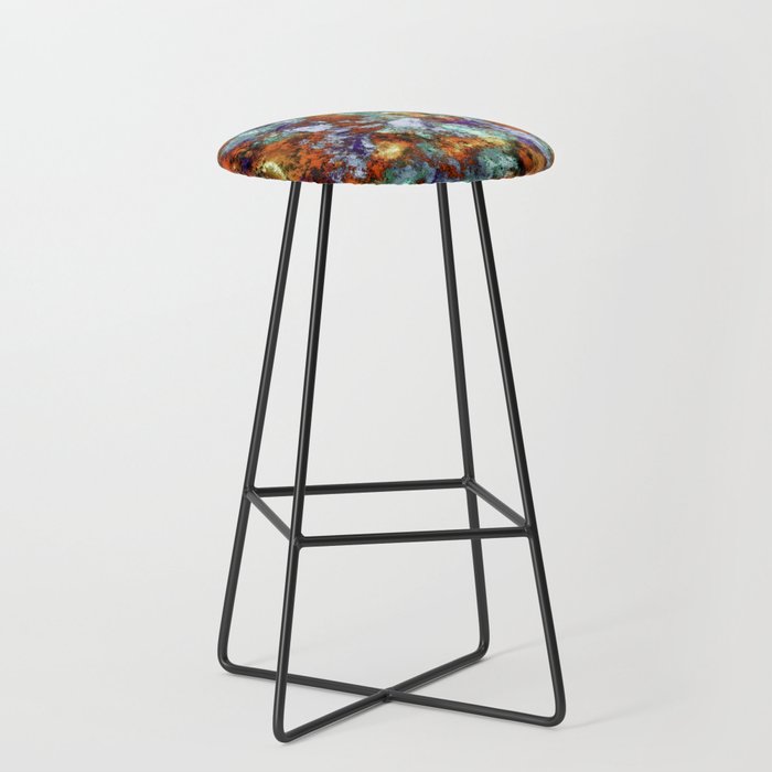 Stones sea and foam Bar Stool