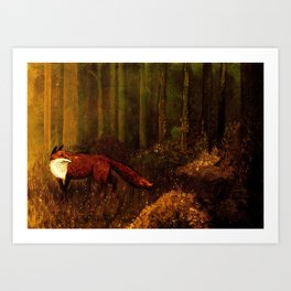 Out of the Woods Art Print