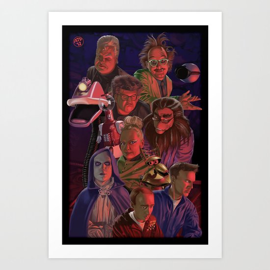 Space Oddities Art Print