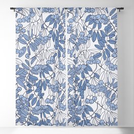 Toile de Jouy with rowan Blackout Curtain