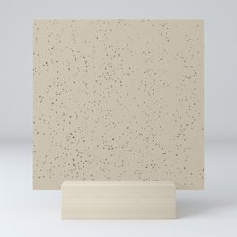 Cement Wall Spackle Pattern Mini Art Print