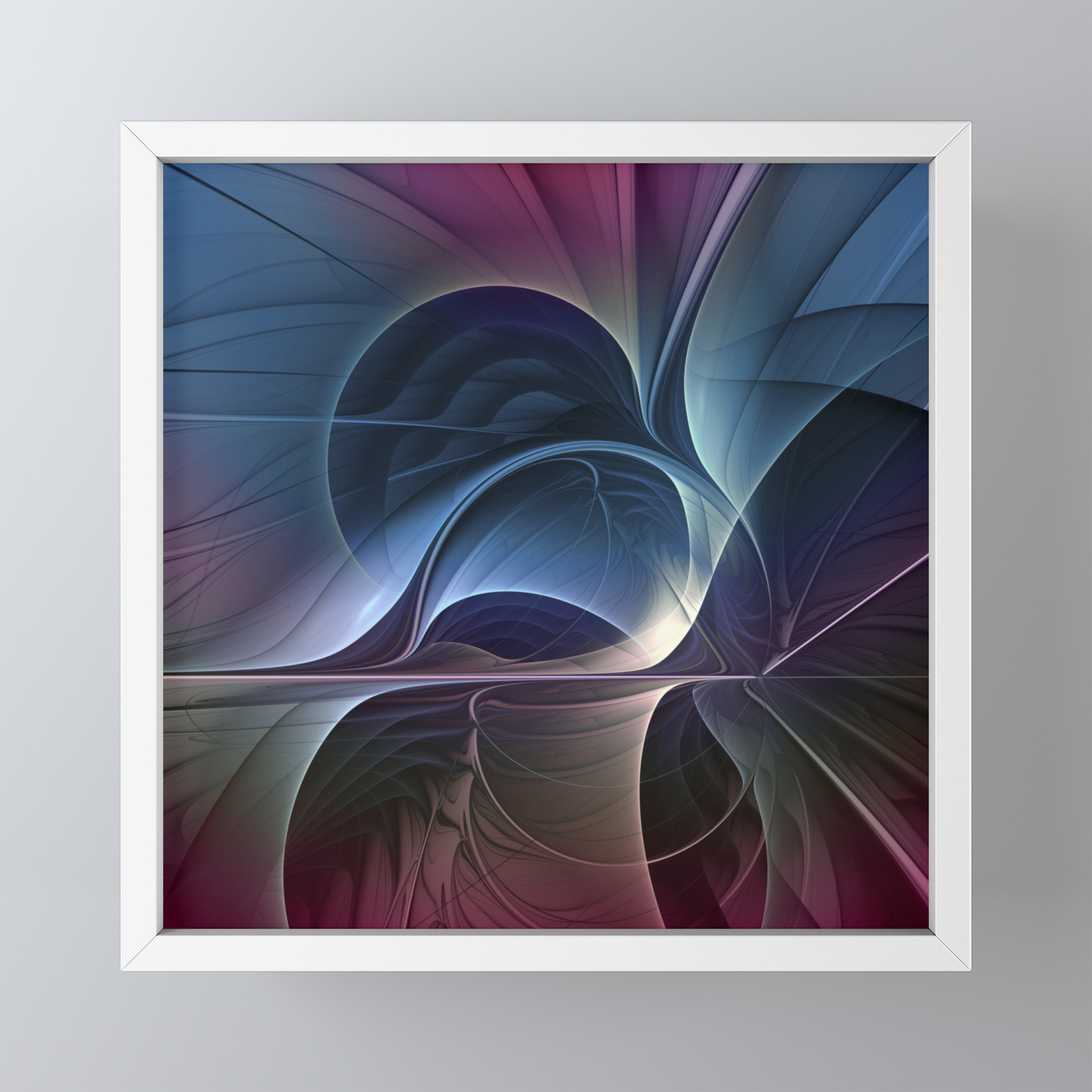 Fractal Mysterious Colorful Abstract Art Framed Mini Art Print By Gabiwart