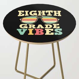 Eighth Grade Vibes Retro Sunglasses Side Table