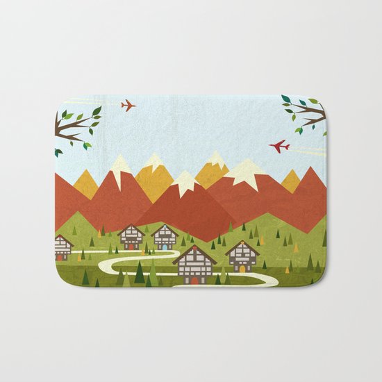 Summer Bath Mat