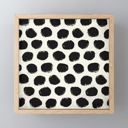 Urban Polka Dots Framed Mini Art Print