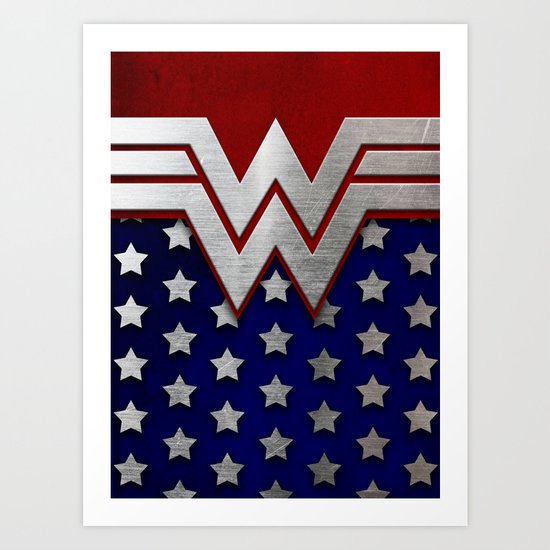 Wonder "New 52" Woman Art Print