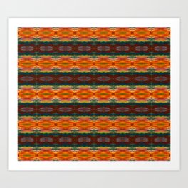 H and H Pattern Two Art Print