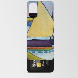 August Macke "Segelboot am Morgen (Sailboat in the morning)" Android Card Case