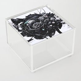 Black Roses - Abstract Art Take Three Acrylic Box