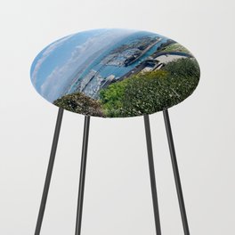 Dana Point Ocean Skyview Photography, Landscape Photography  Counter Stool