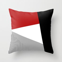 Modern geometry Throw Pillow