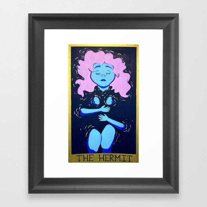 The Hermit Framed Art Print