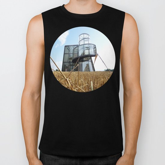 Surreal CityLand Collage 6 Biker Tank