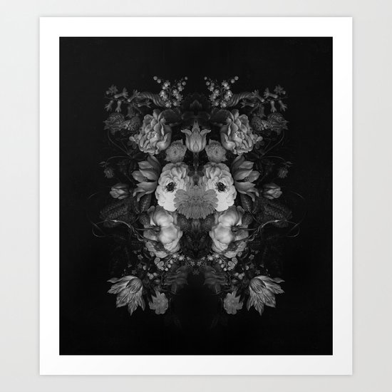 Botanical Darkness Art Print