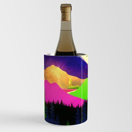 Colorful Mountain Morning Wine Chiller