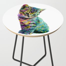 Color Cat Side Table