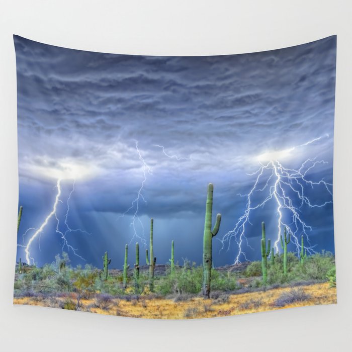 Lightning tapestry on sale