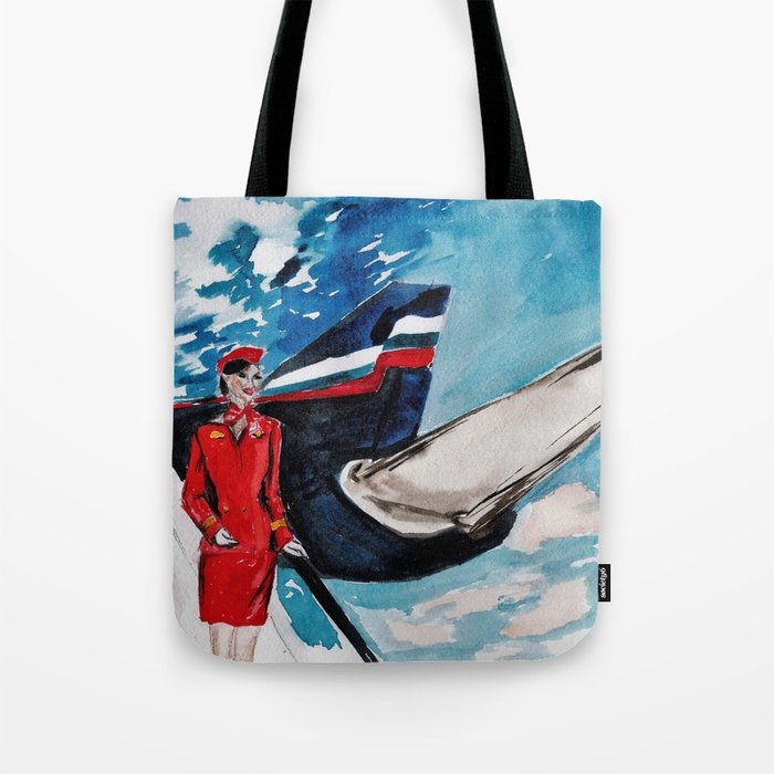 flight attendant tote bag