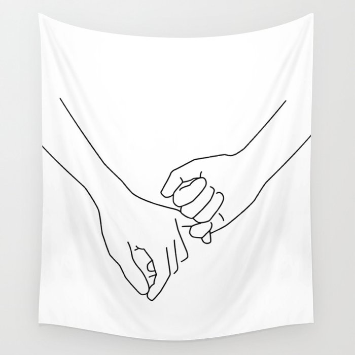 Pinky swear online tapestry