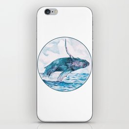 Breaching Whale iPhone Skin
