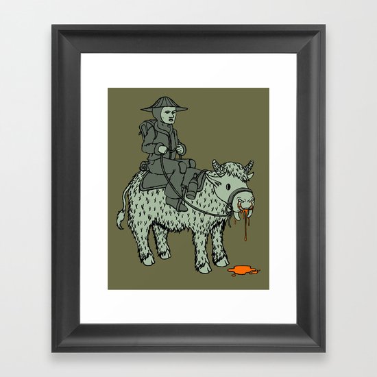 Traveler Framed Art Print
