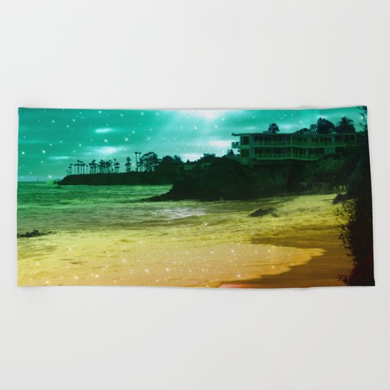 Counting stars ii Beach Towel