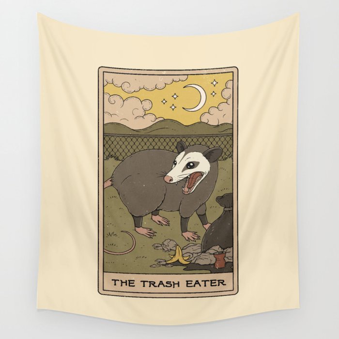 The Trash Eater Wall Tapestry