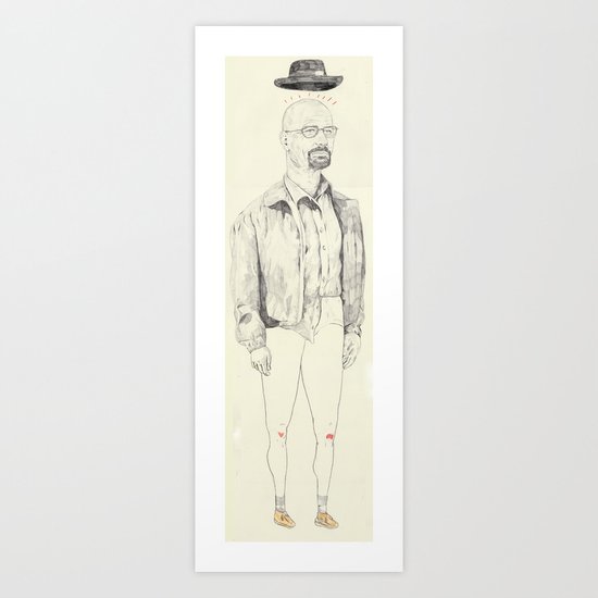Walter White Art Print