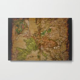 Map of Europe 1740 Metal Print | Antiquemap, Typography, Graphicdesign, Europe, Historybuff, Oldworldmap, Mapofeurope, Europeanmap, Historicmap, Vintageworldmap 