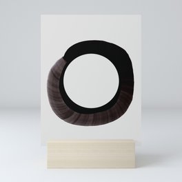 Brushstroke Circle 03 Mini Art Print