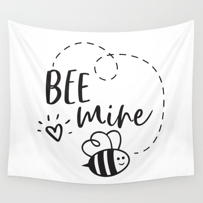 Bee Mine Wall Tapestry