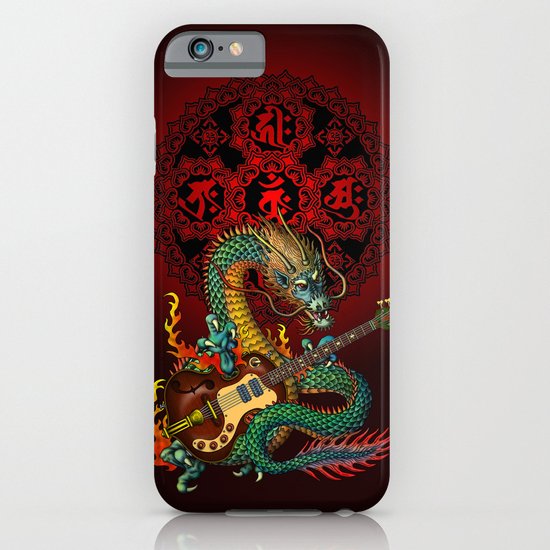 Dragon guitar 1 iPhone & iPod Case