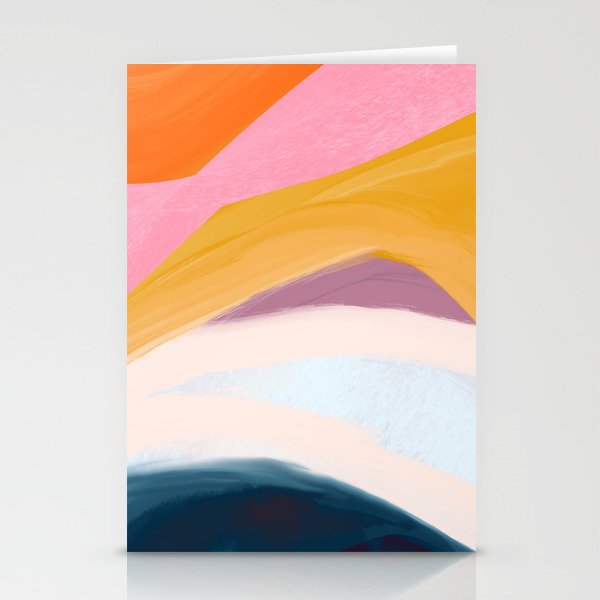 Let Go - no.36 Shapes and Layers Stationery Cards