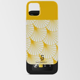 Pattern yellow Japanese style - veronicagalante.it iPhone Card Case