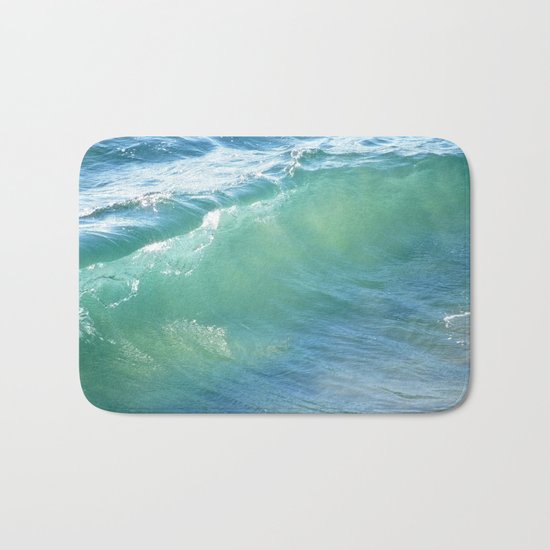 Teal Surf Bath Mat