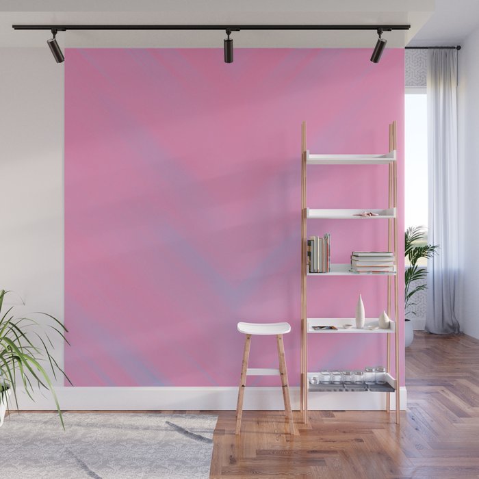 Pink Sunset Gamer Girl Wall Mural