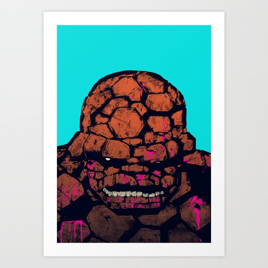 Whump! Art Print