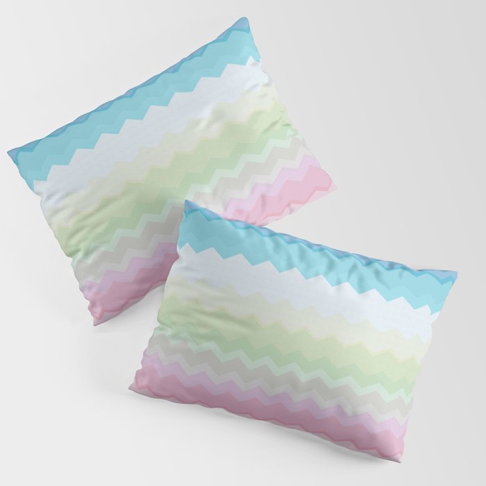 Rainbow pattern Pillow Sham