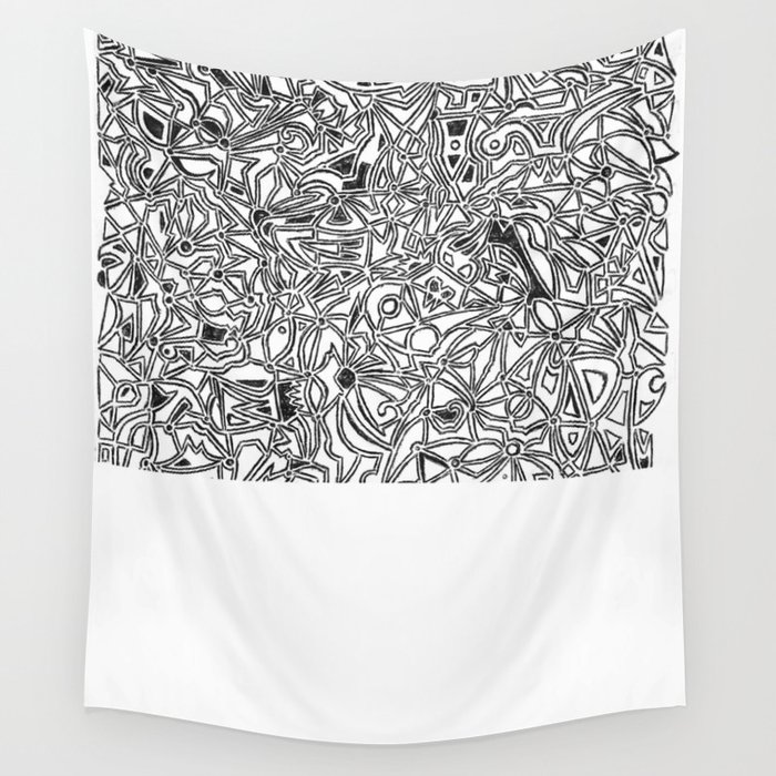 abstract pattern Wall Tapestry