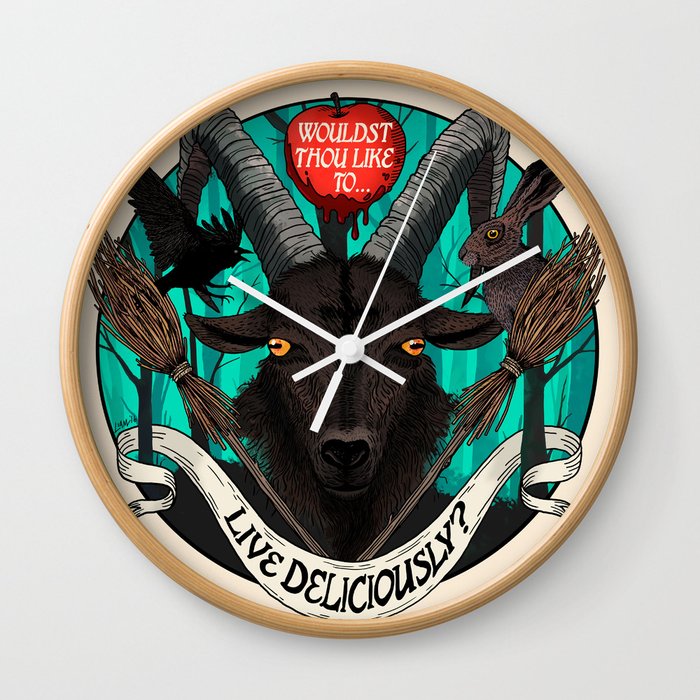 Black Phillip (The Witch) Wall Clock