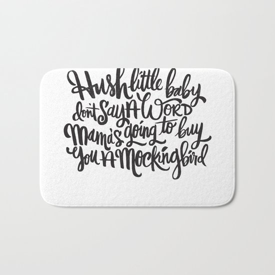HUSH LITTLE BABY Bath Mat