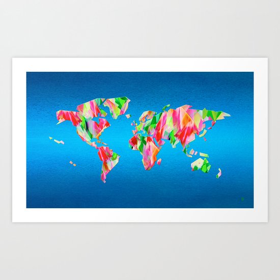 Tulip World #119 Art Print