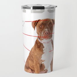 The Anatomy of a Pitbull Travel Mug