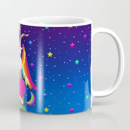 1997 Neon Rainbow Baphomet Mug