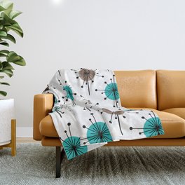Mid century modern best sale throw
