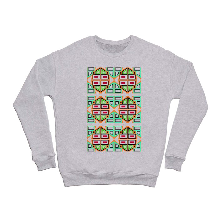 Abstract mosaic tiles Crewneck Sweatshirt