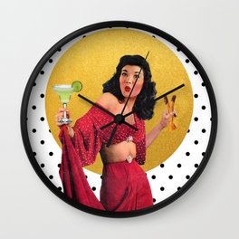 Margaritas & Churros (You can have it all) Wall Clock