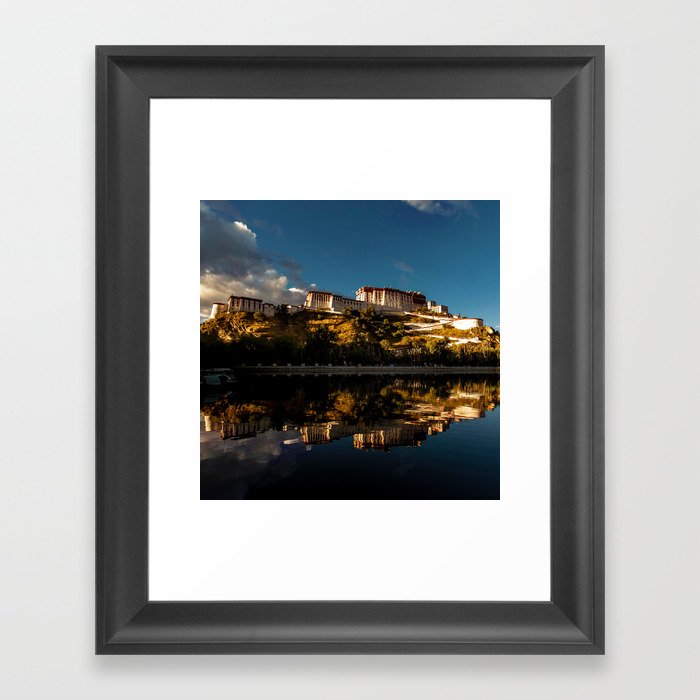 China Photography - Potala Palace In The City Of Lhasa Framed Art Print